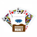 Blue Collection Poker Playing Card Funny Hand Game