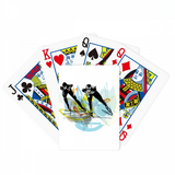 Sport Speed Skating Athletes Watercolor Poker Playing Magic Card Fun Board Game