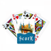 Tokyo Japan Rail Train Tower Score Poker Playing Card Index Game