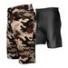 The Shredder Camo - Menâ€™s MTB Off Road Cycling Shorts Bundle with Padded Undershorts