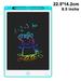 LCD Writing Tablet 8.5/10 Inch Drawing Tablet Kids Doodle Board Colorful Toddler Drawing Board Electronic Drawing Pads Educational and Learning Toy for Boy and Girls