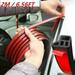 Lierteer 2M 79 Car Door Hood Trunk Trim Edge Moulding Rubber Weatherstrip Seal Strip