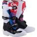 Alpinestars Tech 7S Youth MX Offroad Boots White/Black/Rainbow 7 USA