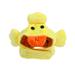 Bestonzon Little Yellow Pet Hat Shape Puppy Outfit Party Cosplay Accessory for Cat Dog (Size S Inner Color for Random)