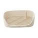 Dogs Toilet Training Potty Tray Bunny Bedpan Anti Splashing Pets Beige 48x37x13cm