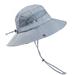 Foldable Hat Men Sun Bucket Cap Outdoor Sport Fishing Wide Brim Breathable Mesh Beach Sunscreen Uv Protection