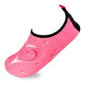 Women s Flexible Aqua Socks Swim Shoes Summer Outdoor Shoes For Water Sports Pool Sea Beach Activities Pink Heart 6-7