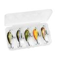 LIXADA Fishing Lures 5pcs Hard Body Baits for Seawater and Freshwater Anglers