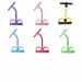 PRINxy 2023 New Fitness Resistance Bands-4 Tube Pedal Ankle Puller-Sit Up Leg Stretch Rope Exercise Bands With Handles/Stretching Workout Fitness Bands For Arm W Green