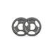 Relife Sports Tri-Grip Handles Weight Plates Barbell Cast Iron Standard Weight Plate 2.5lb 1pair