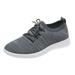 dmqupv Business Casual Shoes for Women Heel Tennis Breathable Fashion Sport Shoes Walking Shoes Women s Shoes for Summer Shoes Grey 37ï¼ˆ6ï¼‰