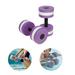 1 Pair Aqua Fitness Barbells Foam Dumbbells Hand Bars Pool Resistance Exercise Equipment Sports Aquatic Exercise Dumbbells Aqua Fitness Barbells Exercise Hand Bars for Water Aerobics