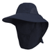 Fishing Hat Sun Cap with Neck Cover Flap Sun Protection Baseball Cap with Flap for Hiking Safari Men UPF50+ Navy blue Navy blueï¼ŒG42584