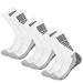 Meterk 3 Pairs Soccer Socks Breathable Non Slip Grip Sports Socks for Football Basketball Sports Socks for Men