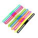 Silicon strap 10 PCs Silicon Strap Torch Phone Flashlight Bands Elastic Bandage Light Mount Holder Bike Accessories for Mountain Road Bike (Mixed Colors)