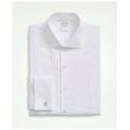 Brooks Brothers Men's Stretch Cotton Broadcloth English Collar, 10-Pleat Tuxedo Shirt | White | Size 16 35