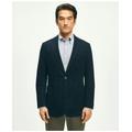 Brooks Brothers Men's Classic Fit Cotton Pique Knit 1818 Blazer | Navy | Size 42 Regular