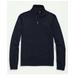 Brooks Brothers Men's Fine Merino Wool Half-Zip Sweater | Navy | Size Small