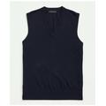 Brooks Brothers Men's Fine Merino Wool Sweater Vest | Navy | Size 2XL