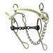 Coronet 212088 7 in. Hackamore Combo with Rope Nose