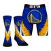 "Men's Rock Em Socks Golden State Warriors Tie Dye Underwear and Crew Combo Pack"