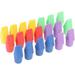 Eraser Caps 20pcs Pencil Eraser Caps Pencil Eraser Toppers School Erasers for Teachers Kids Fun Learning Assorted Colors