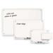 Quartet Dry-Erase Board- Translucent Edge- w- Dry-erase Mrkr.- 36in.x23in.