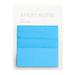 FeiraDeVaidade 50 Sheets/1pcs Transparent Sticky Note Memo Sticker Notepad Waterproof Color Sticker School Office Supplies