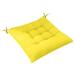 Back to School Savings! CWCWFHZH Indoor Outdoor Garden Patio Home Kitchen Office Chair Seat Cushion Pads Yellow 40 x 40cm