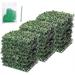 24-Pack 10 X10 Artificial Grass Wall Boxwood Hedge Photography Backdrop W/Ties Greenery Backyard Privacy DÃ©cor