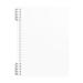 RBCKVXZ 2Pcs A5 Coil Notebook Thick Plastic Hardcover Notebook 60 Sheets -120 Pages Spiral Notebook for School Office Diary Note School Supplies Back to School Supplies