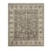 Safavieh Couture Hand-knotted Oushak Faiza Traditional Oriental Wool Rug with Fringe Charcoal/Sandstone 10 x 14 10 x 14 Indoor Off-White
