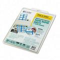 C-Line Self-Adhesive Name Badges Border-Style 2 x 3 3/8 Blue 200 Per Box