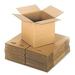 Universal Brown Corrugated Fixed-Depth Shipping Boxes