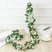 Wozhidaoke Fall Decor Artificial Peony Vine Fake Flowers Garland Hanging Silk Plants Vine for Wedding Arch Party Garden Home Bedroom Office Wall Aesthetic Art Decoration White 17*17*2 White