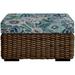 Indoor Outdoor Single Foam Ottoman Cushion (23 X 19 X 4 Pensacola Bay Blue)