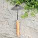 Wozhidaoke Tool Box Home Essentials Garden Hoe Steel Plate Hoe Weeding Flowers Outdoor Hoe Hollow Hoe Small Hoe Integrated Garden Hoe Garden Hose