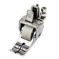 Foot Flat Bed Sewing Machine Presser Feet Stainless Steel Presser Foot Replacement Accessories Presser Foot for Sewing Machine Decorative Stitching Twist Wheel