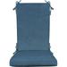 DÃ©cor Indoor Outdoor Foam Rocker Rocking Chair Pad Cushions Fits Barrel Rocker Cushion Back 18 W X 24 H Seat 18 W X 20 D Choose Color (Lakeside Denim)