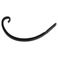 Iron plant hanger 1pc Garden Flower Basket Bracket Hanging Basket Hook Iron Plant Hanger (Black)