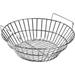 HElectQRIN Charcoal Basket for 18-Inch Kamado Grills - Stainless Steel - Fits Large Kamado Joe Classic BBQGuys Kamado - BBQ-CAB-14-SS