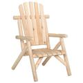 vidaXL 5 Piece Patio Lounge Set Solid Wood Spruce