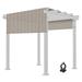 8x10 Ft Universal Pergola Canopy Replacement Cover Sun Shade Rod Pocket Garden