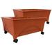 City Pickers Raised Planter Beds Terra Cotta Colored Pack of 2
