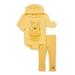 Disney Winnie The Pooh Newborn Baby Boys Hooded Bodysuit and Pants 2-Piece Outfit Set Sizes 0/3 Months - 24 Months
