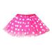 Wiueurtly Toddler Girls Denim Shorts Little Girls Play Clothes Toddler Kids Girls Baby Polka Dot Tutu Skirt Tulle Ballet Skirt Outfits