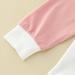 Aayomet Toddler Girls Outfits Long Sleeve Tops Pants 2PCS Outfits Clothes Set For Babys Clothes Underwear Set (R 2-3 Years)