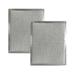 2-Pack Air Filter Factory S5-3082 Compatible for Broan Range Hood Aluminum Grease Filter