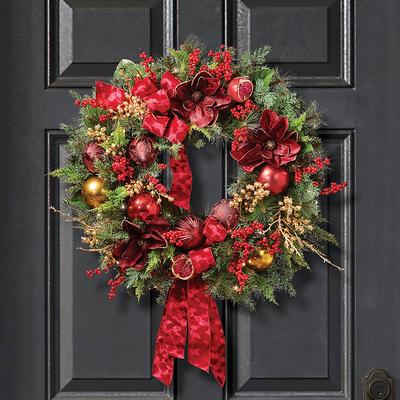 Regal Brilliance Wreath - Frontgate