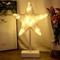 Star Table Lamps LED Night Light Battery Creative Desk Lamp Mood Light for Wedding Home Bedroom Party Decoration